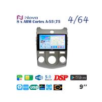 Nova Ts10  Qled  9" 4G  для KIA Cerato Forte 2009 - 2013 Тип 1