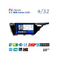 Nova Ts18  iPs 10" 4G  для Toyota Camry 2018 - 2020 LHD