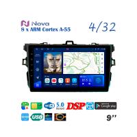 Nova Ts18  iPs  9" 4G  для Toyota Corolla 2006 - 2013 Тип 2