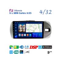 Nova Ts18  iPs  9" 4G  для Toyota Vitz 2015 - 2020 Тип 1