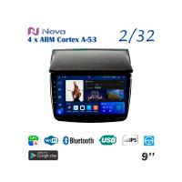 Nova A8  iPs 9"  для Mitsubishi Pajero Sport 2008 - 2014
