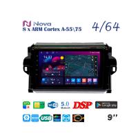 Nova Ts10  Qled  9" 4G  для Toyota Fortuner 2015 - 2020