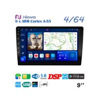 Автомагнитола  Nova TS18  iPs 9"  4/64 Gb, 4G