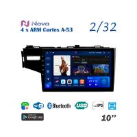 Nova A8  iPs 10"  для Honda Fit 2013 - 2018 LHD