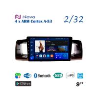 Nova A8  iPs 9"  для Toyota Corolla 2001 - 2006 Тип 2