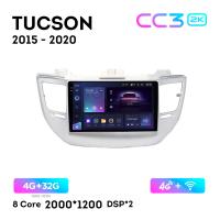 Teyes CC3 2К 9"  4/32 Гб 4G  для Hyundai Tucson 2015 - 2020