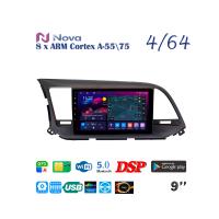 Nova Ts10  Qled  9" 4G  для Hyundai Elantra Avante 2015 - 2019