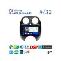 Nova Ts18  iPs  9" 4G  для Nissan March 2010 - 2020