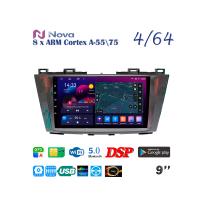 Nova Ts10  Qled  9" 4G  для Mazda 5 Premacy 2010 - 2018