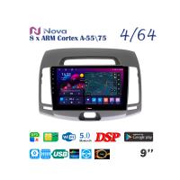 Nova Ts10  Qled  9" 4G  для Hyundai Elantra Avante 2006 - 2010