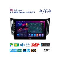 Nova Ts10 Qled 10" 4G  для Nissan Bluebird Sylphy, Sentra 2012 - 2020