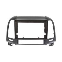 Hyundai Santa Fe 2006 - 2012  Рамка для установки универсальных 9-ти дюймовых магнитол