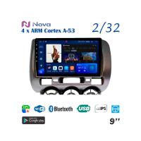Nova A8  iPs 9"  для Honda Fit 2001 - 2007 Тип 2