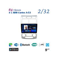 Nova A8  iPs 9"  для Kia Sportage 2004 - 2008