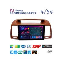 Nova Ts10  Qled  9" 4G  для Toyota Camry 2001 - 2006