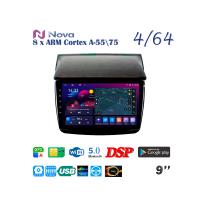 Nova Ts10  Qled  9" 4G  для Mitsubishi Pajero Sport 2008 - 2014