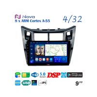 Nova Ts18  iPs  9" 4G  для Toyota Vitz 2005 - 2010 Тип 2