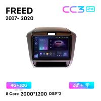 Teyes CC3 2К 9"  4/32 Гб 4G  для Honda Freed 2017 - 2020