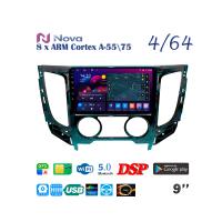 Nova Ts10  Qled 9" 4G  для Mitsubishi L200 2015 - 2018 Тип 2