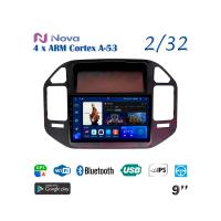 Nova A8  iPs 9"  для Mitsubishi Pajero III 1999 - 2005