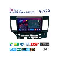 Nova Ts10  Qled 10" 4G  для Mitsubishi Lancer 2008 - 2020