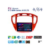 Nova Ts10  Qled  9" 4G  для Toyota Highlander Kluger 2000 - 2007 Тип