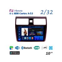 Nova A8  iPs 10" для Suzuki Swift 2004 - 2010
