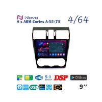 Nova Ts10  Qled  9" 4G  для Subaru Forester XV, Impreza, 2014 - 2017