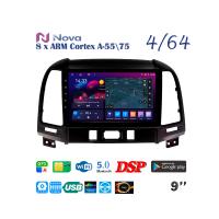 Nova Ts10  Qled 9" 4G  для Hyundai Santa Fe iX-45 2006 - 2012