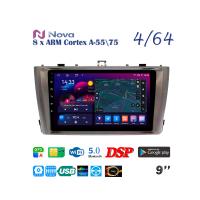 Nova Ts10  Qled  9" 4G  для Toyota Avensis 2009 - 2011 Тип 2