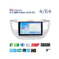 Nova Ts10  Qled 9" 4G  для Hyundai Tucson 2015 - 2020