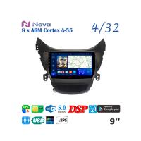 Nova Ts18  iPs  9" 4G  для Hyundai Elantra Avante 2010 - 2013