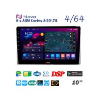 Nova Ts10  Qled 10" 4G  для Toyota Hiace 2010 - 2020 Тип 1