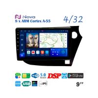 Nova Ts18  iPs  9" 4G  для Honda Insight 2009-2013