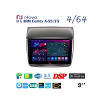 Nova Ts10  Qled 9" 4G  для Mitsubishi L200 2006 - 2015