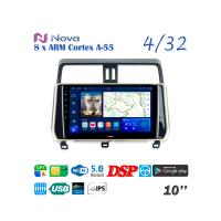 Nova Ts18  iPs 10" 4G  для Toyota Prado 150  2018 - 2024