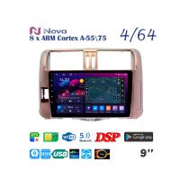 Nova Ts10  Qled 9" 4G  для Toyota Prado 150  2009 - 2013