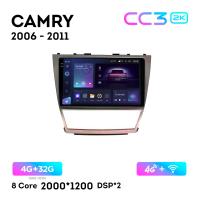 Teyes CC3 2К 10"  4/32 Гб 4G  для Toyota Camry 2006 - 2011