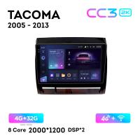 Teyes CC3 2К 9"  4/32 Гб 4G  для Toyota Tacoma  2005 - 2013