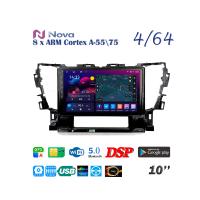 Nova Ts10  Qled 10" 4G  для Toyota Alphard 2015 - 2020