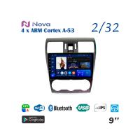 Nova A8  iPs 9"  для Subaru Forester XV, Impreza 2013 - 2019