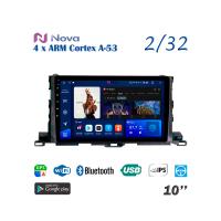Nova A8  iPs 10"  для Toyota Highlander 2014 - 2020