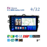 Nova Ts18  iPs  9" 4G  для Toyota Corolla 2006 - 2013 Тип 1