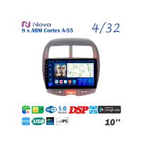 Nova Ts18  iPs 10" 4G  для Mitsubishi ASX, RVR 2010 - 2016