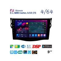 Nova Ts10  Qled  9" 4G  для Toyota Rav 4 Vanguard 2006 - 2012
