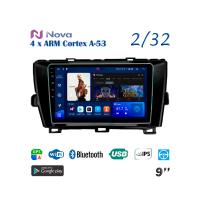 Nova A8   iPs 9"  для Toyota Prius 2009 - 2015 BLACK