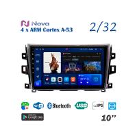 Nova A8  iPs 10"  для Nissan Navara NP300 2017 - 2020