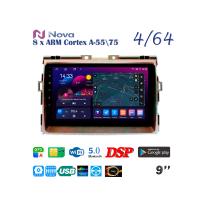 Nova Ts10  Qled  9" 4G  для Toyota Estima 2006 - 2016 Тип 1