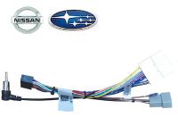 Переходник для магнитолы  CB-12#  /CA -96 Nissan 2004-. Subaru 2007-