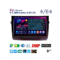 Nova Ts10  Qled  9" 4G  для Toyota Prius 2003 - 2011